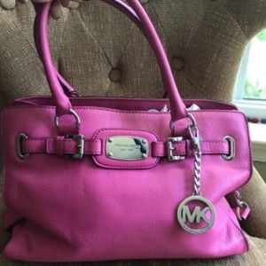 Pink Michael Kors handbag